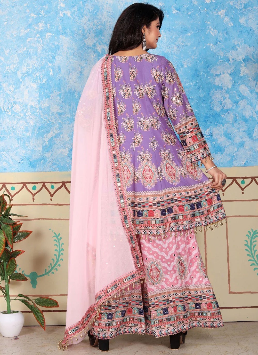 Muslin Salwar Suit - T3527