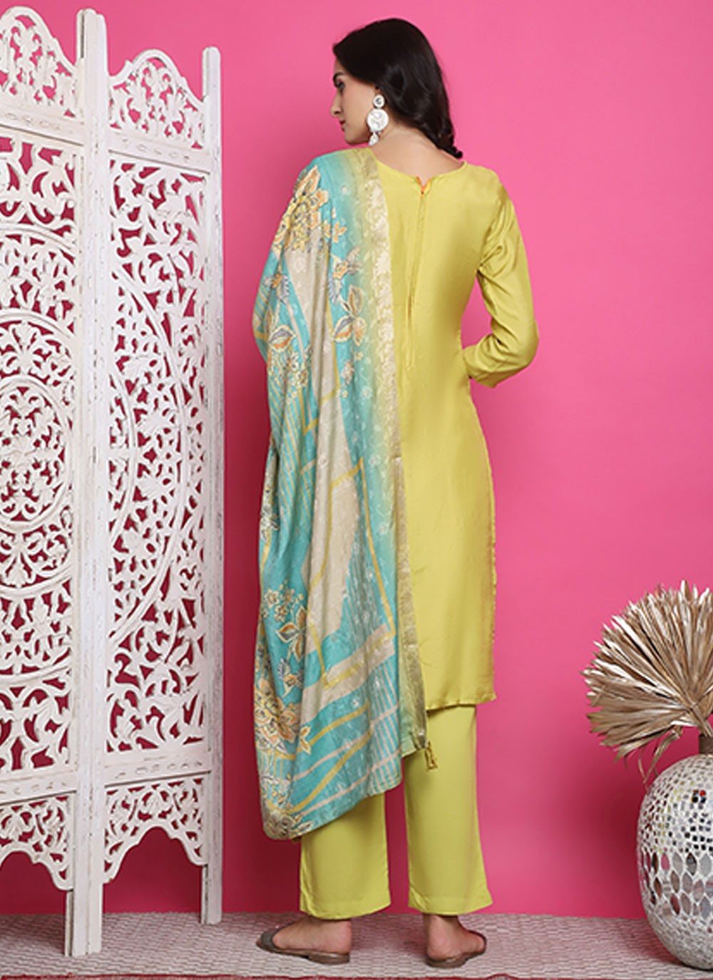 Muslin Salwar Suit - T3154