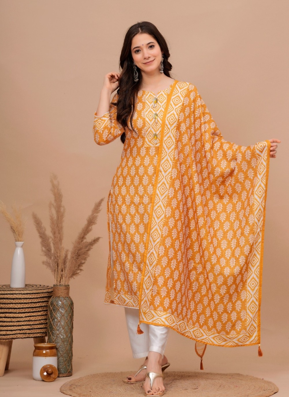 Muslin Salwar Suit - T2329