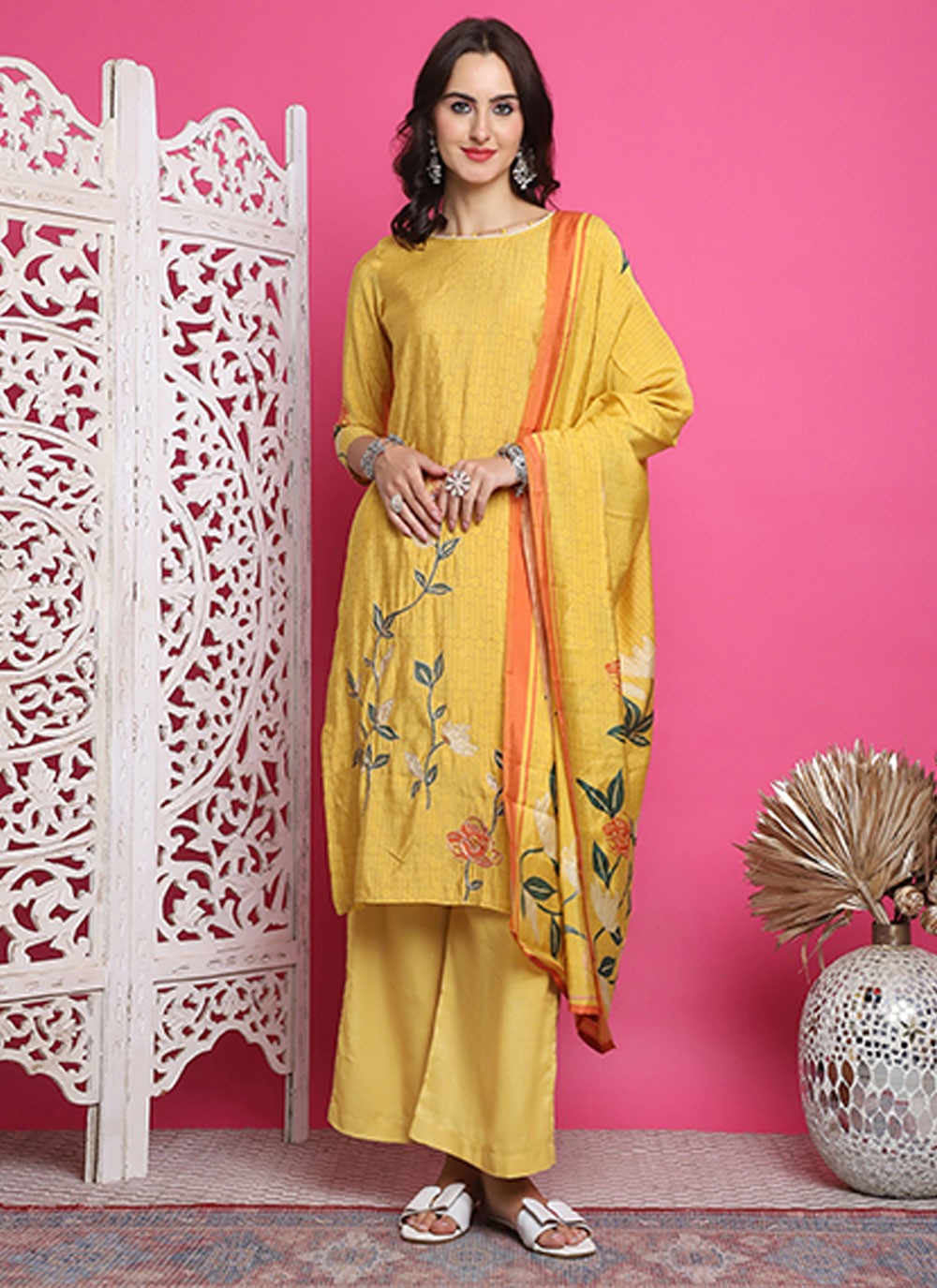 Muslin Salwar Suit - T3142