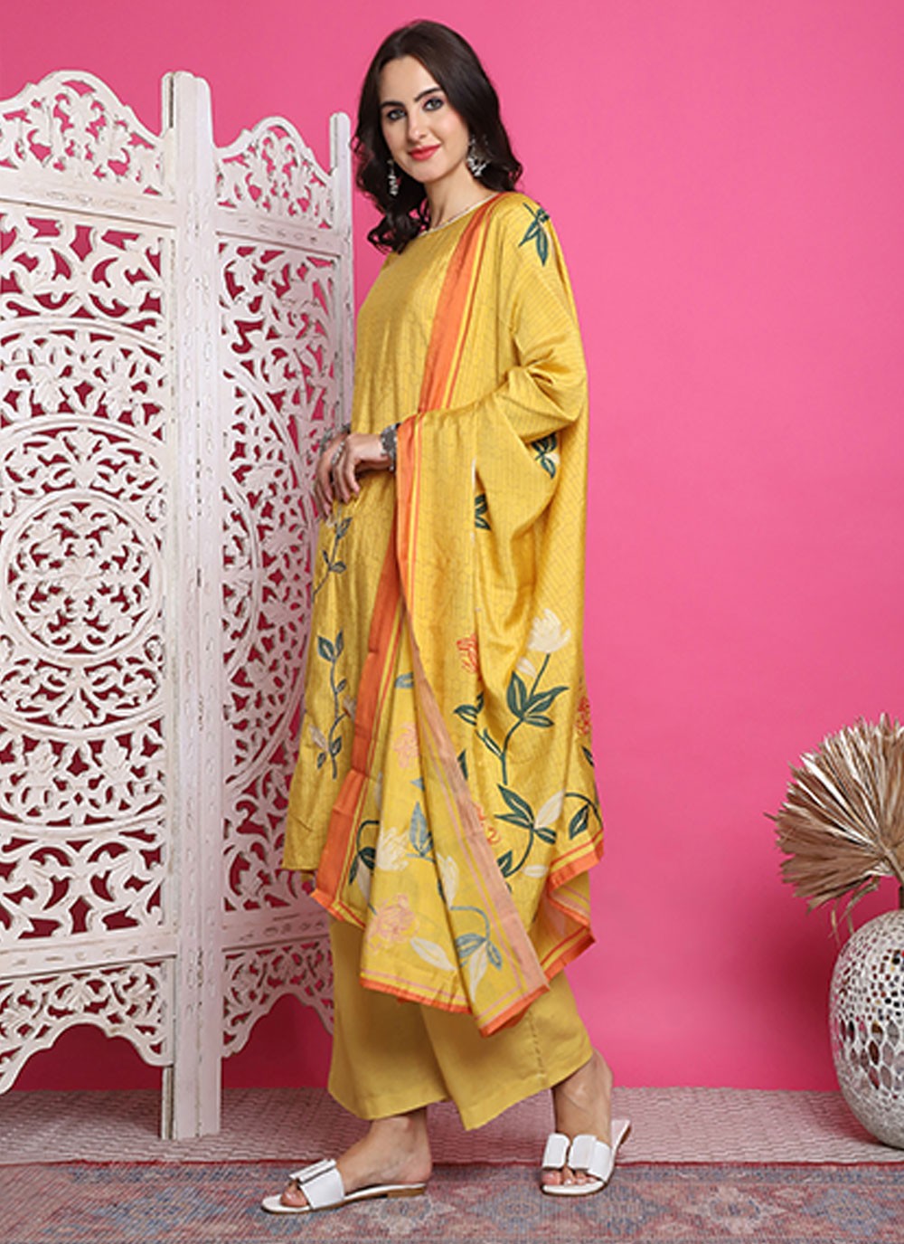 Muslin Salwar Suit - T3142