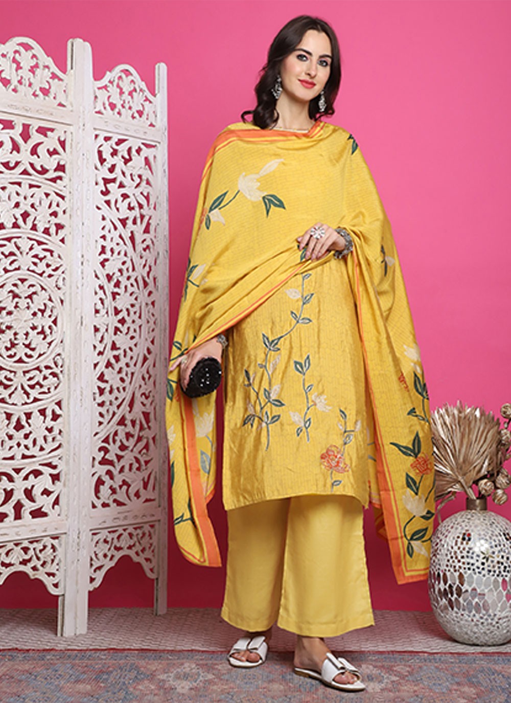 Muslin Salwar Suit - T3142