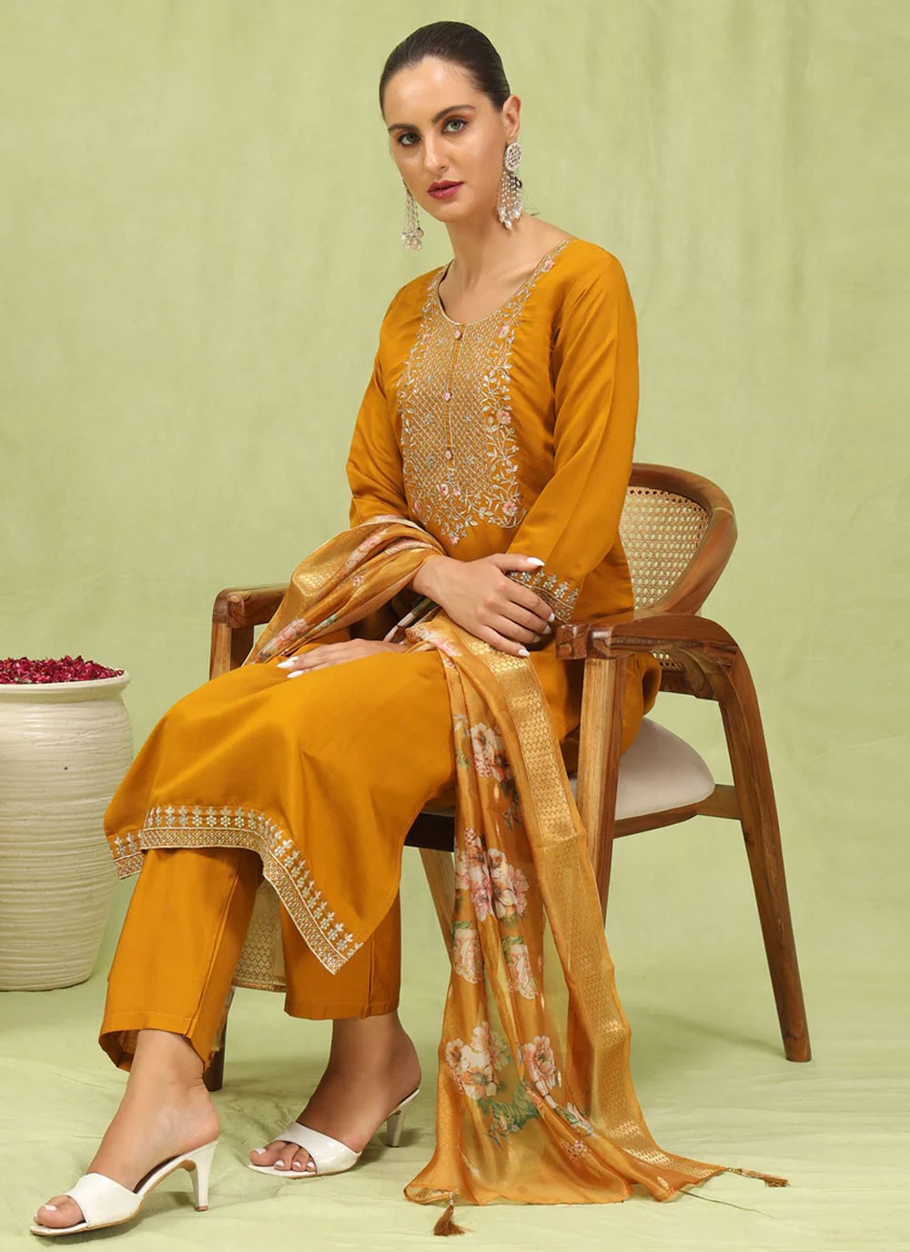 Viscose Salwar Suit - T3388