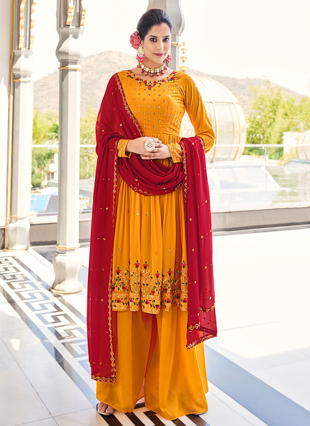 Georgette Salwar Suit - T1072