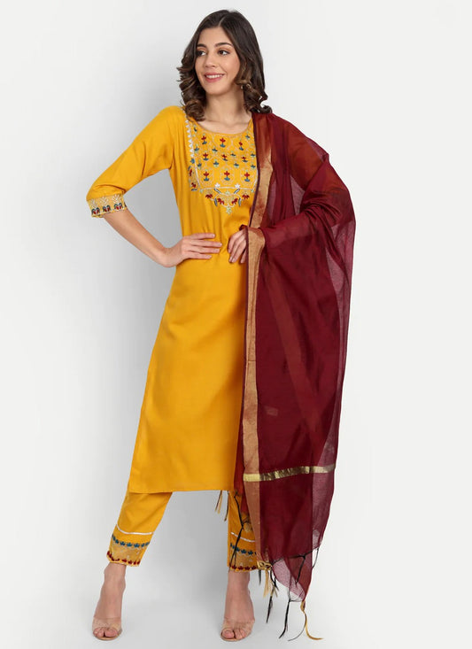 Cotton Salwar Suit - T1493