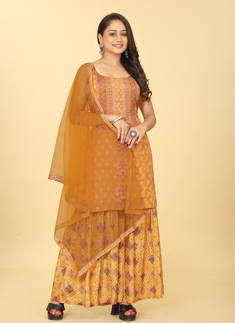 Chinon, Viscose Salwar Suit - T2728