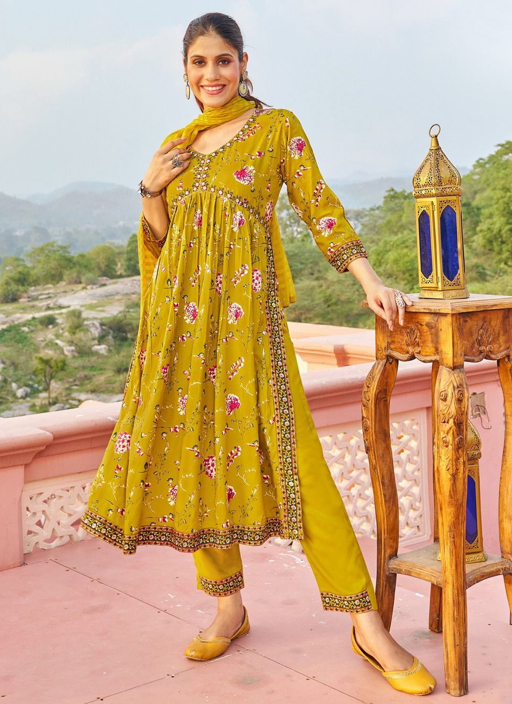 Rayon Salwar Suit - T1325