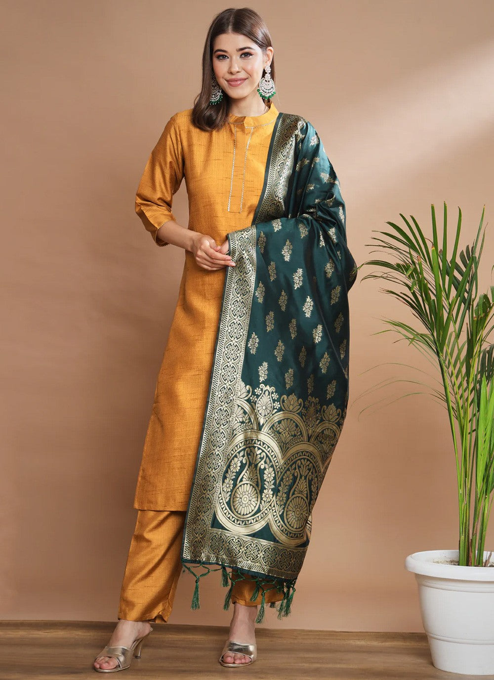 Cotton Silk Salwar Suit - T1508