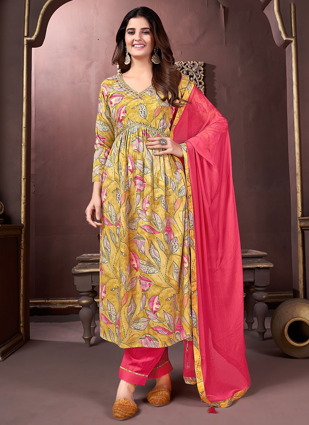 Rayon Salwar Suit - T2367