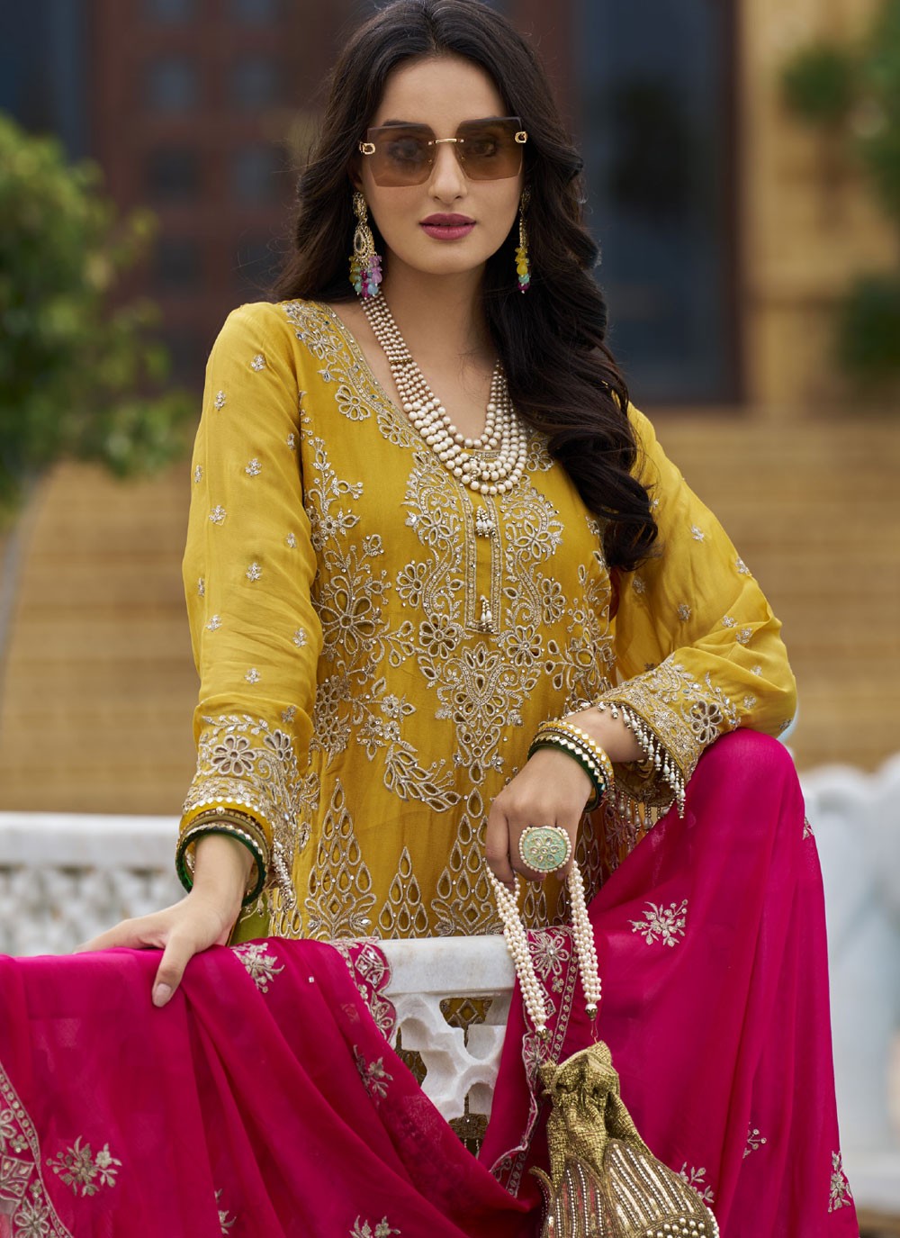 Chinon Salwar Suit - T4013