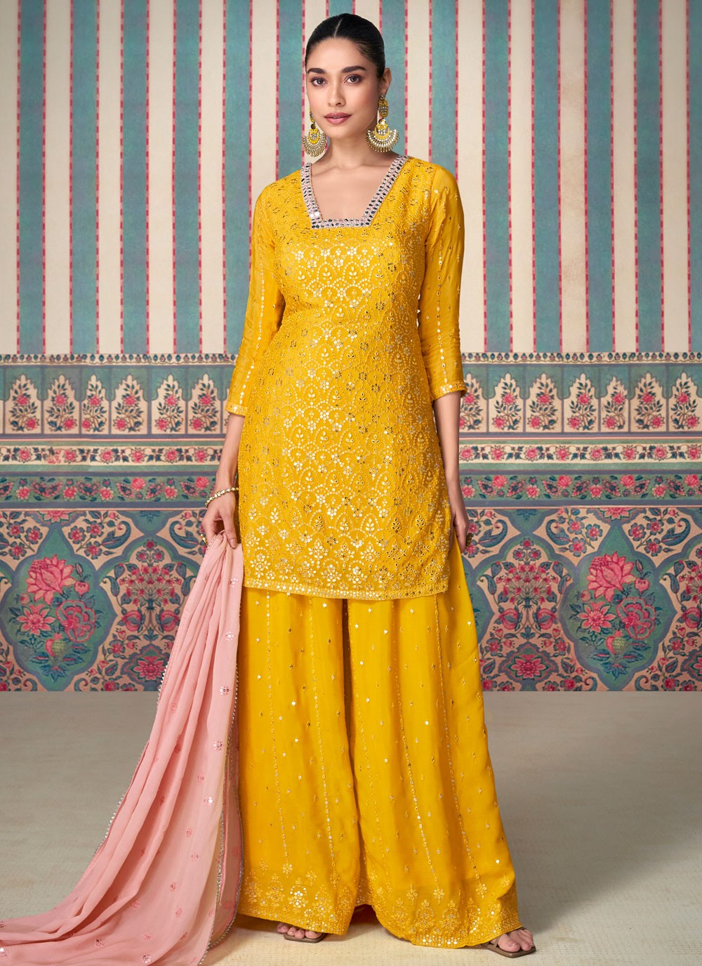 Chinon Salwar Suit - T3572