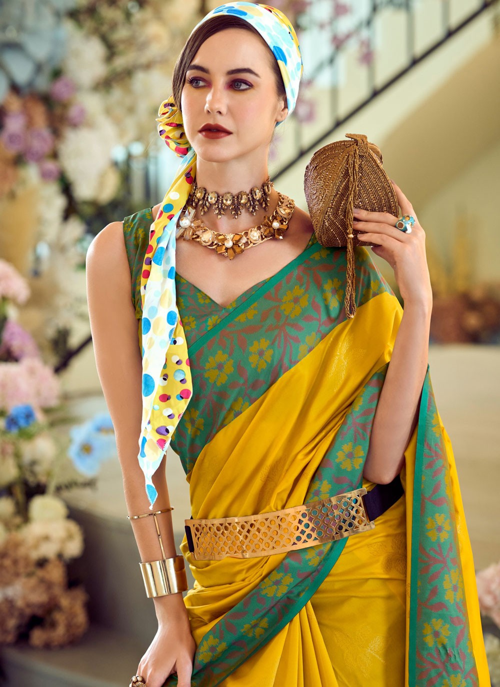 Classic Weaving Zari Silk Saree - S9847