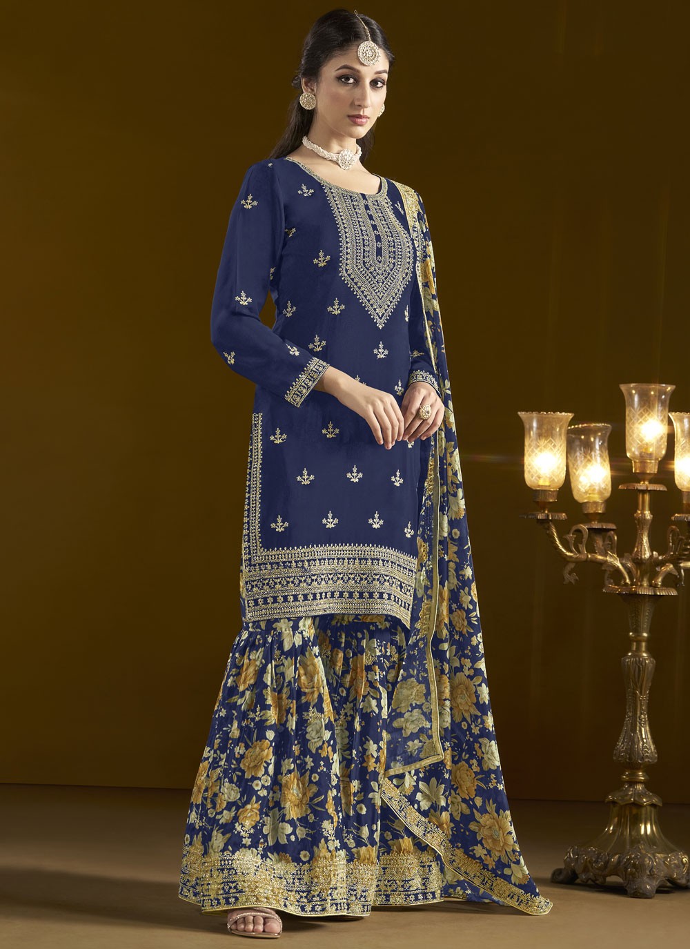 Chinon Salwar Suit - T3810