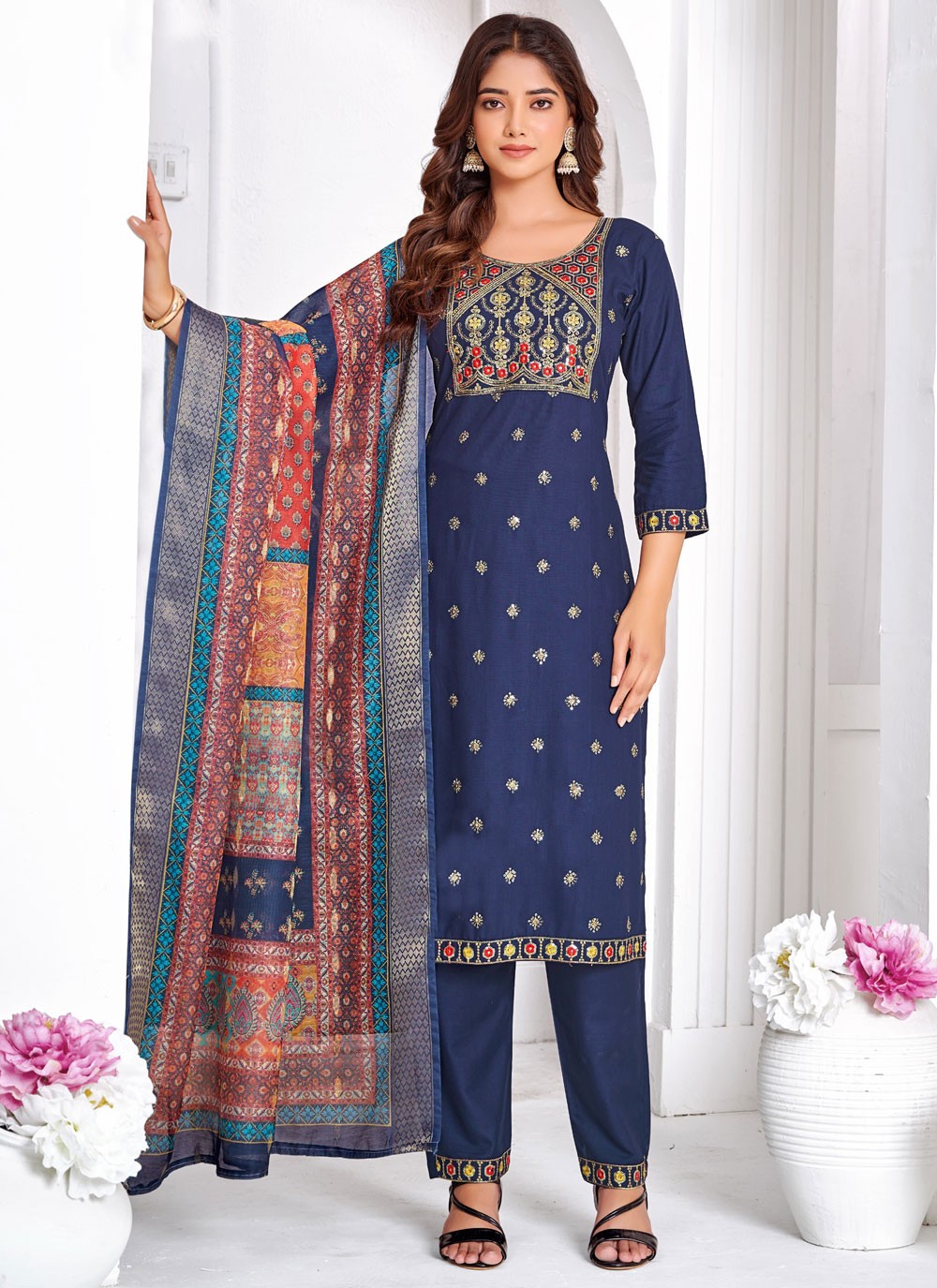 Rayon Salwar Suit - T3843