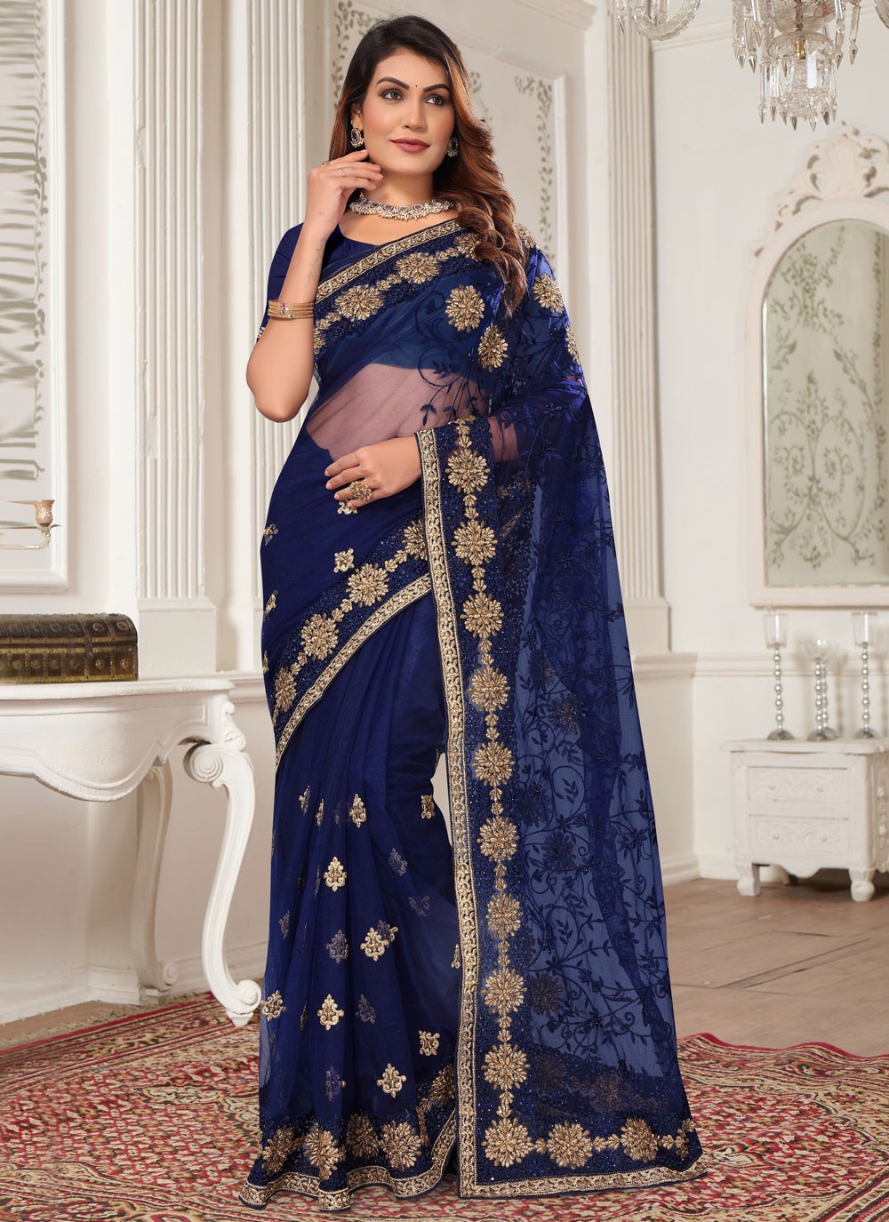 Contemporary Cord Silk Saree - S6325