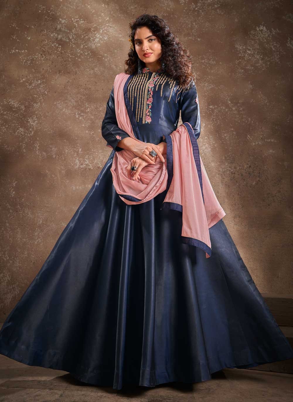 Silk Anarkali - T208