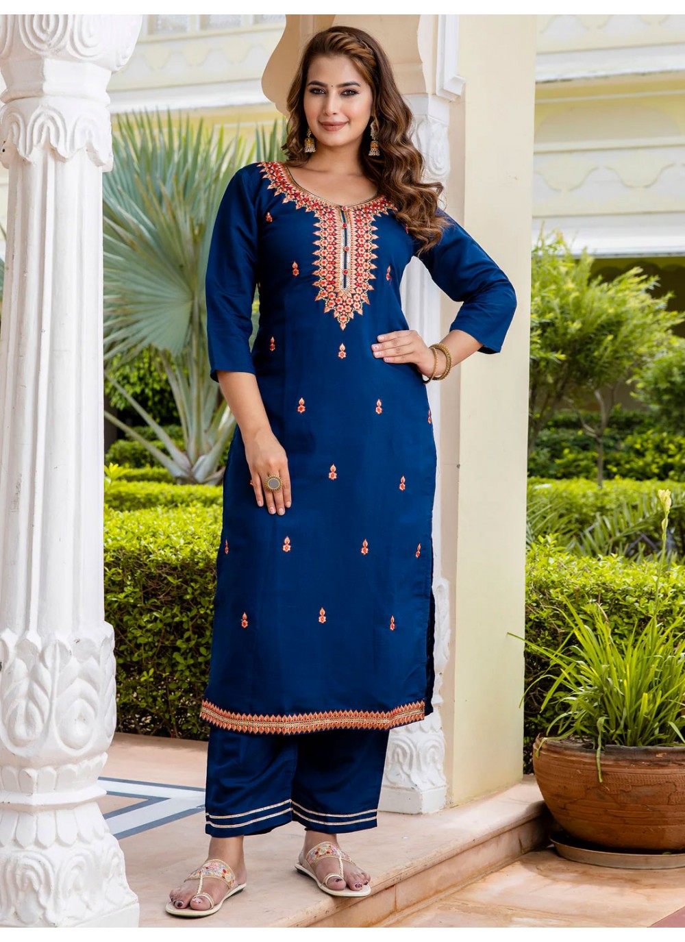 Viscose Salwar Suit - T3875