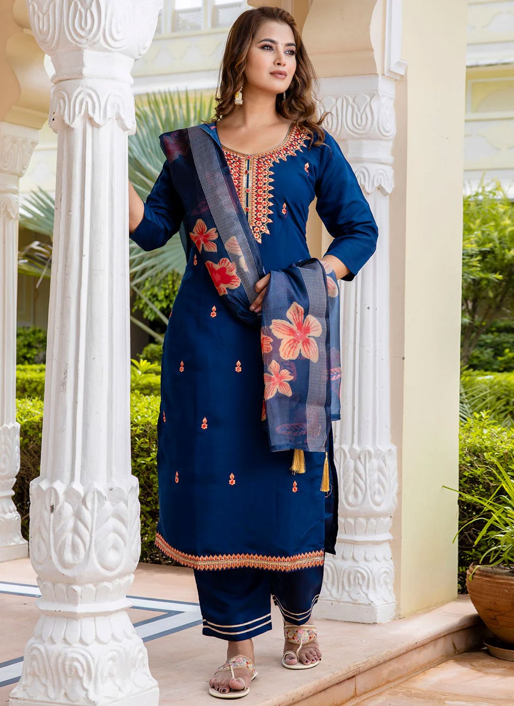 Viscose Salwar Suit - T3875