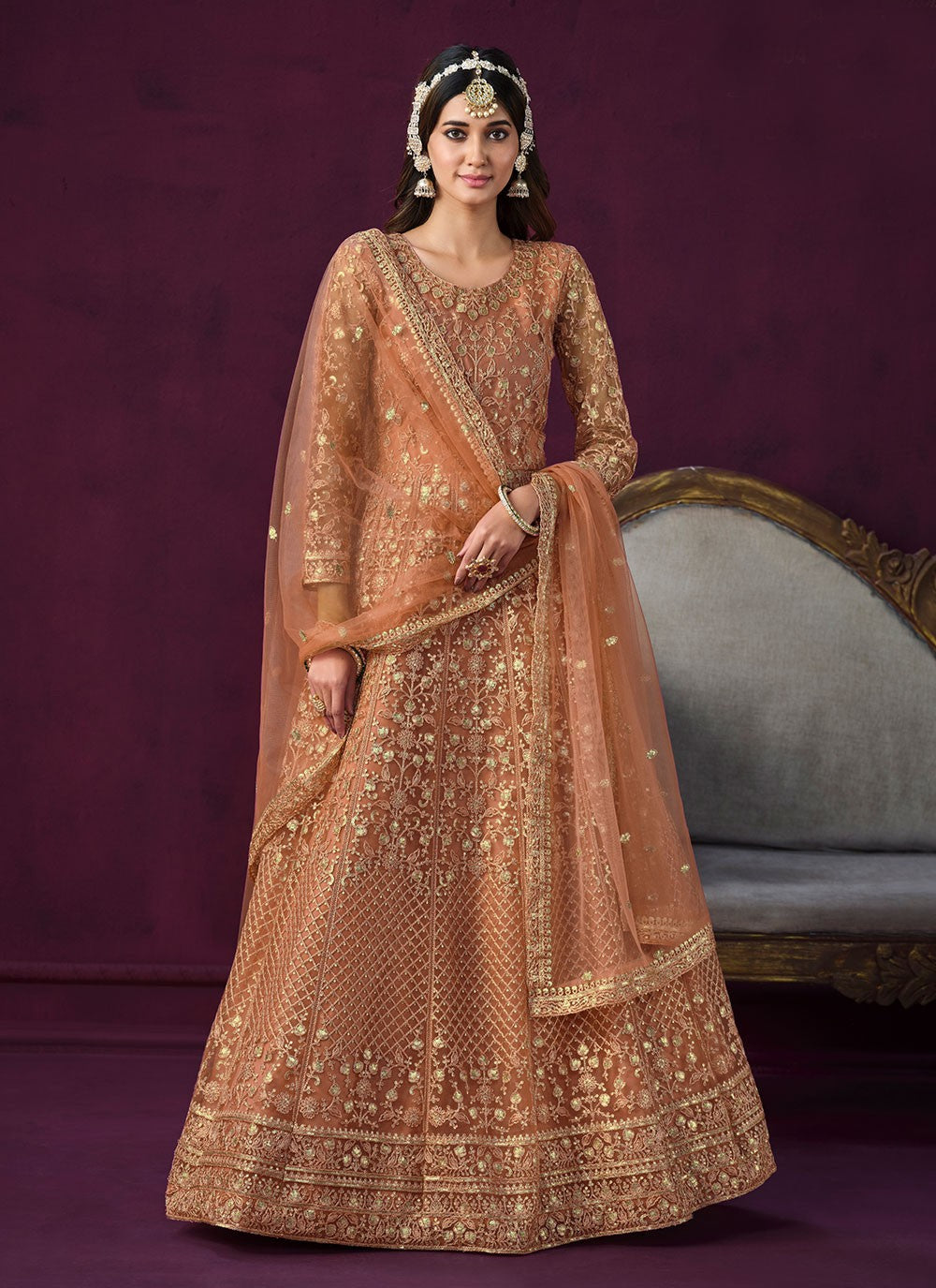 Net Anarkali - T1746