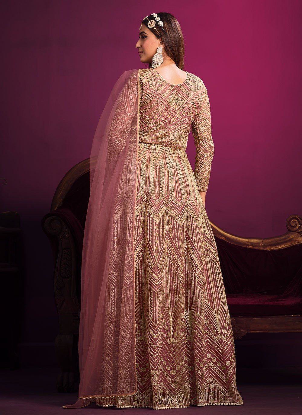 Net Anarkali - T994