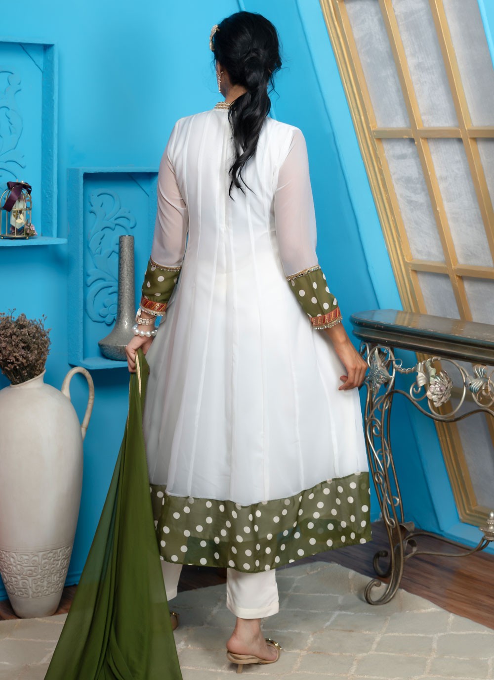 Handloom Silk Salwar Suit - T4132