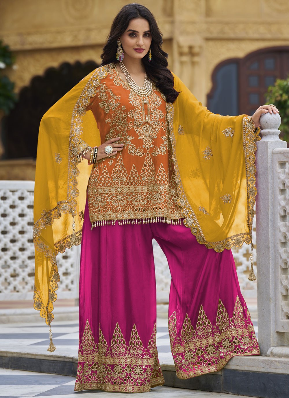 Chinon Salwar Suit - T4013