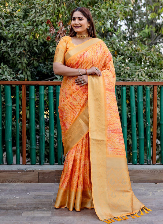 Contemporary Border Work Silk Saree - S8949