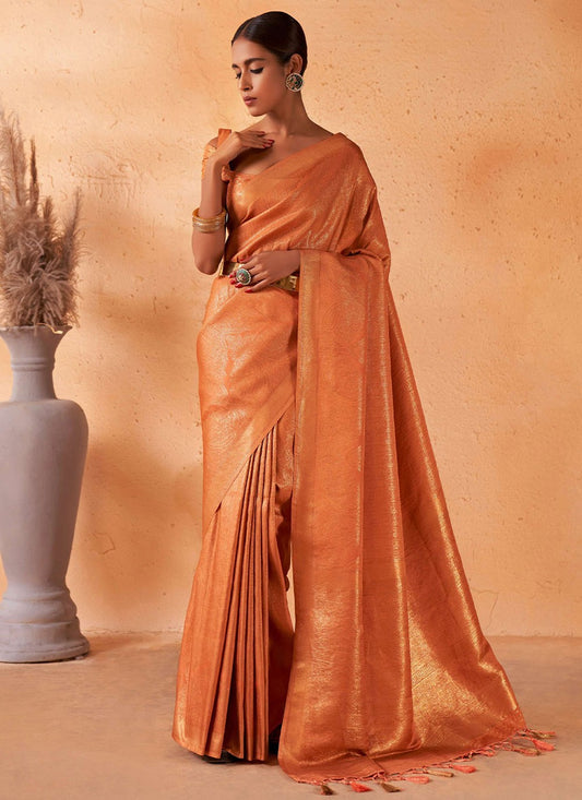 Classic Weaving Zari Kanjivaram Silk Saree - S2317