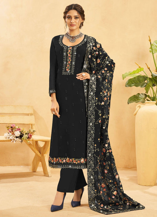 Organza Salwar Suit - T2399