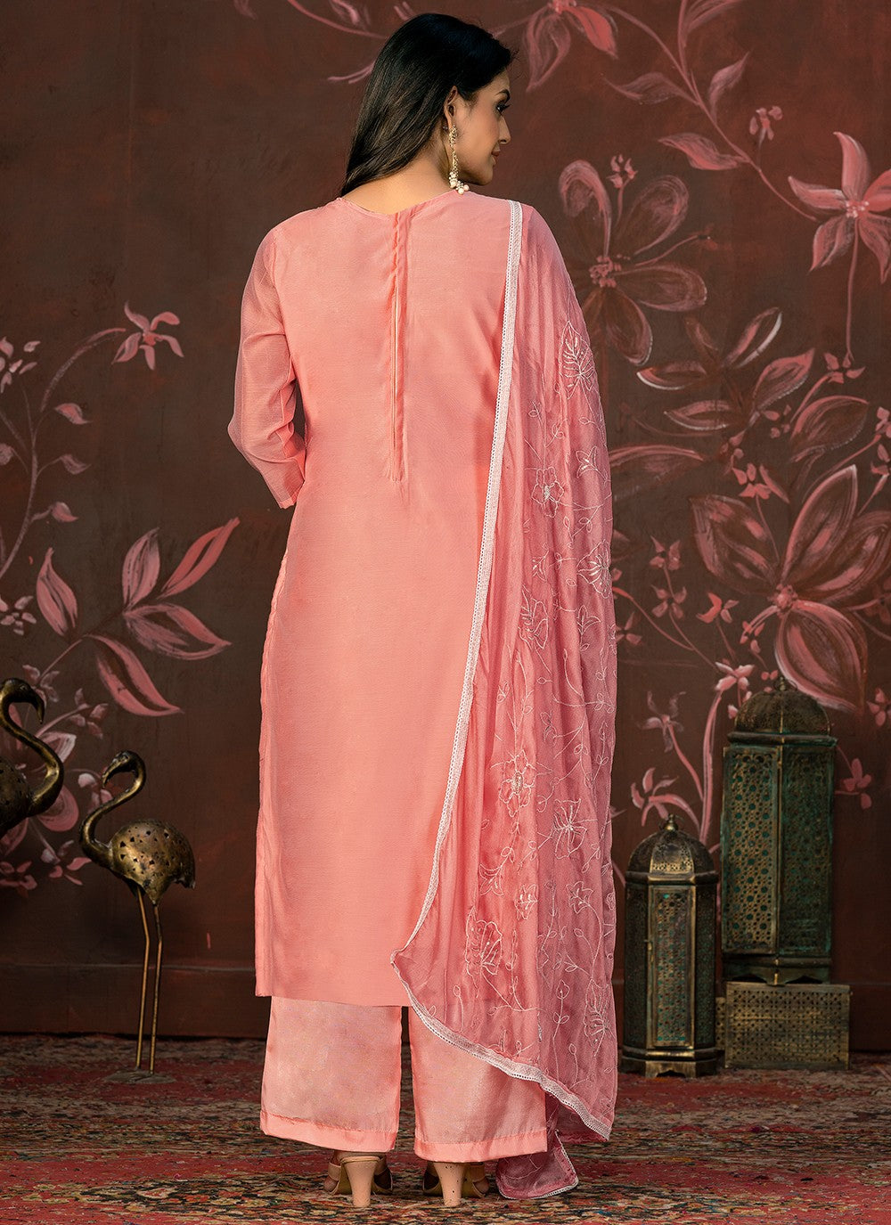 Organza Salwar Suit - T2018