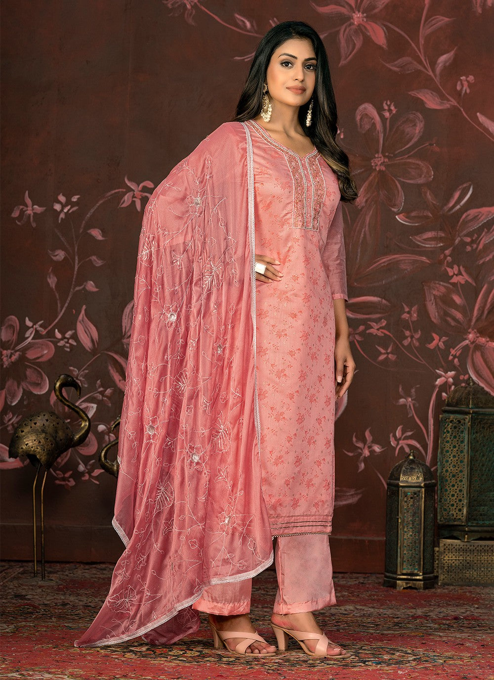 Organza Salwar Suit - T2018