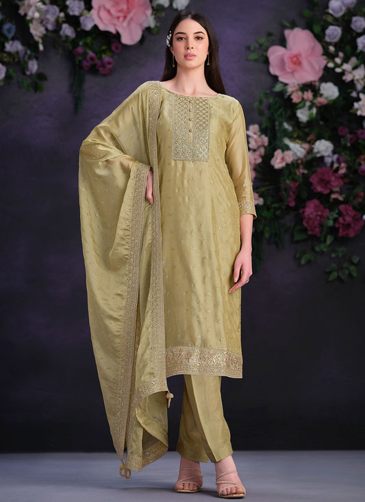 Organza Salwar Suit - T2922