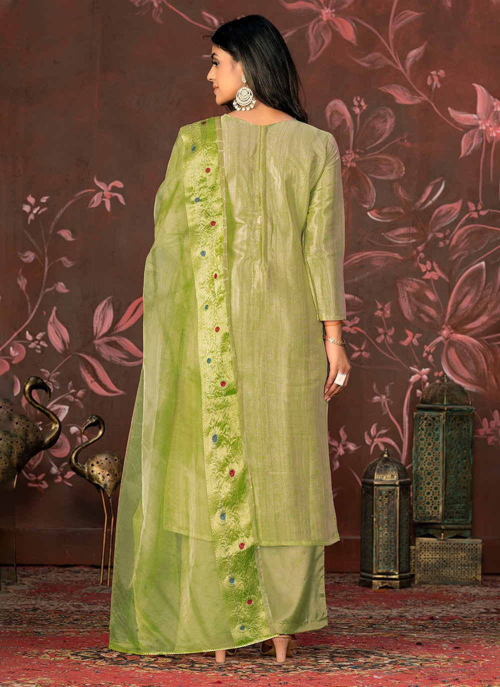 Organza Salwar Suit - T2000