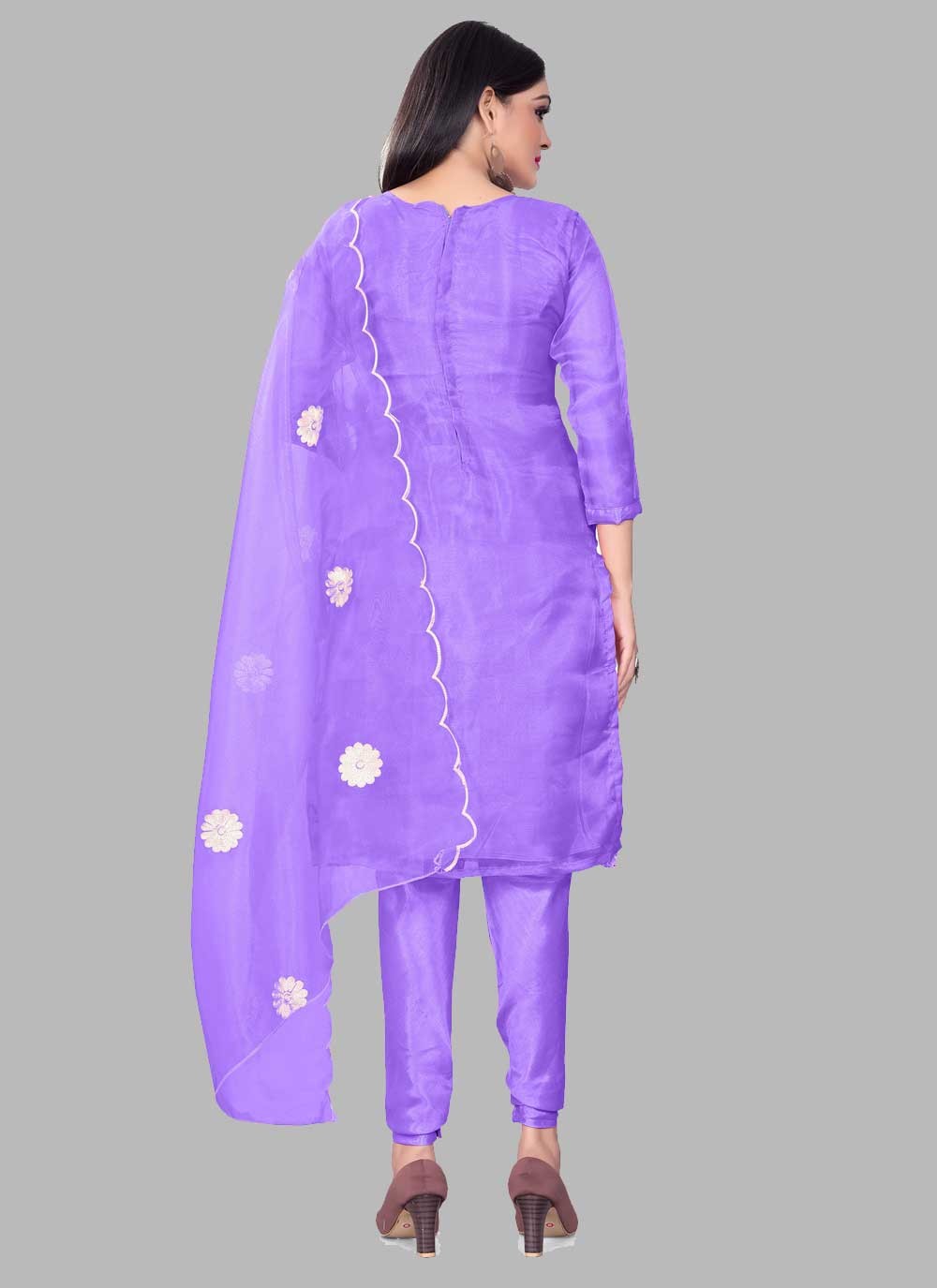 Organza Salwar Suit - T1280