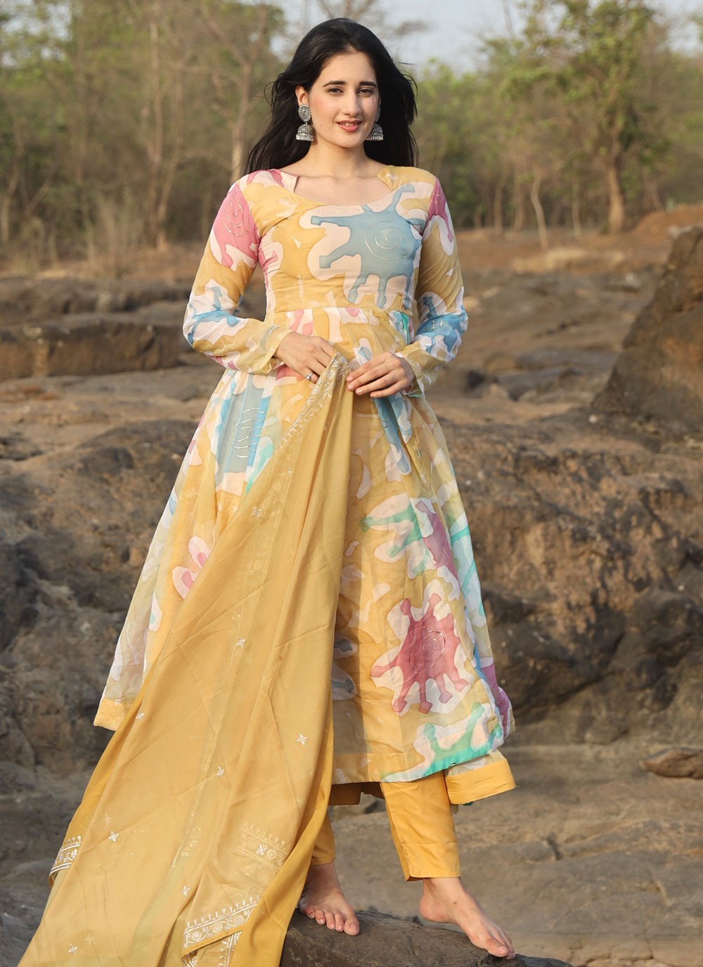 Georgette Salwar Suit - T3404