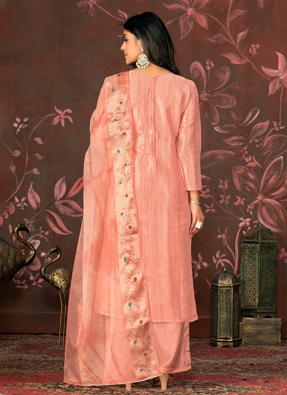 Organza Salwar Suit - T2000