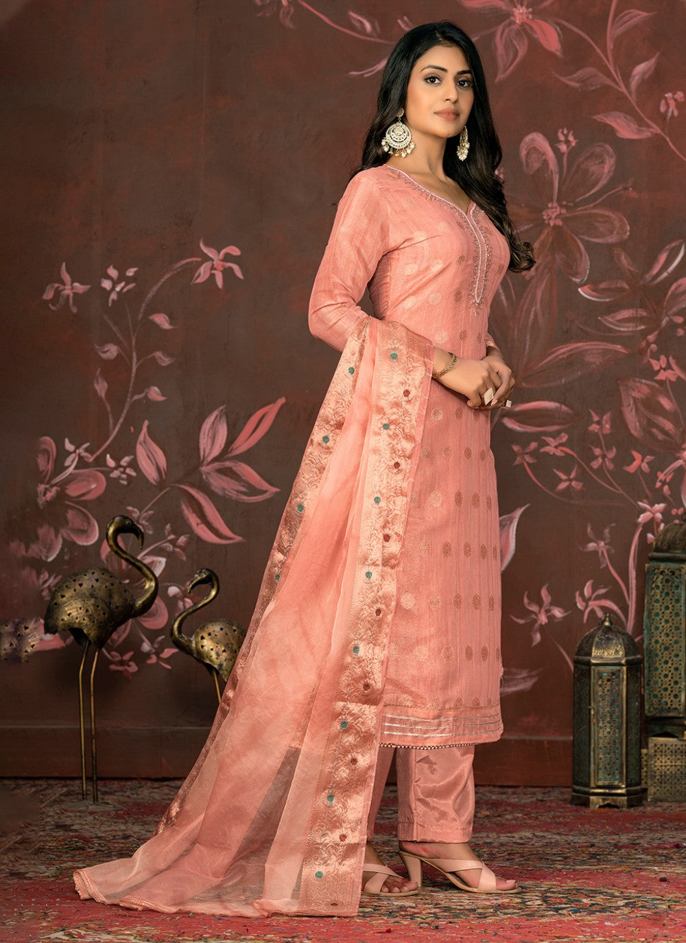 Organza Salwar Suit - T2000