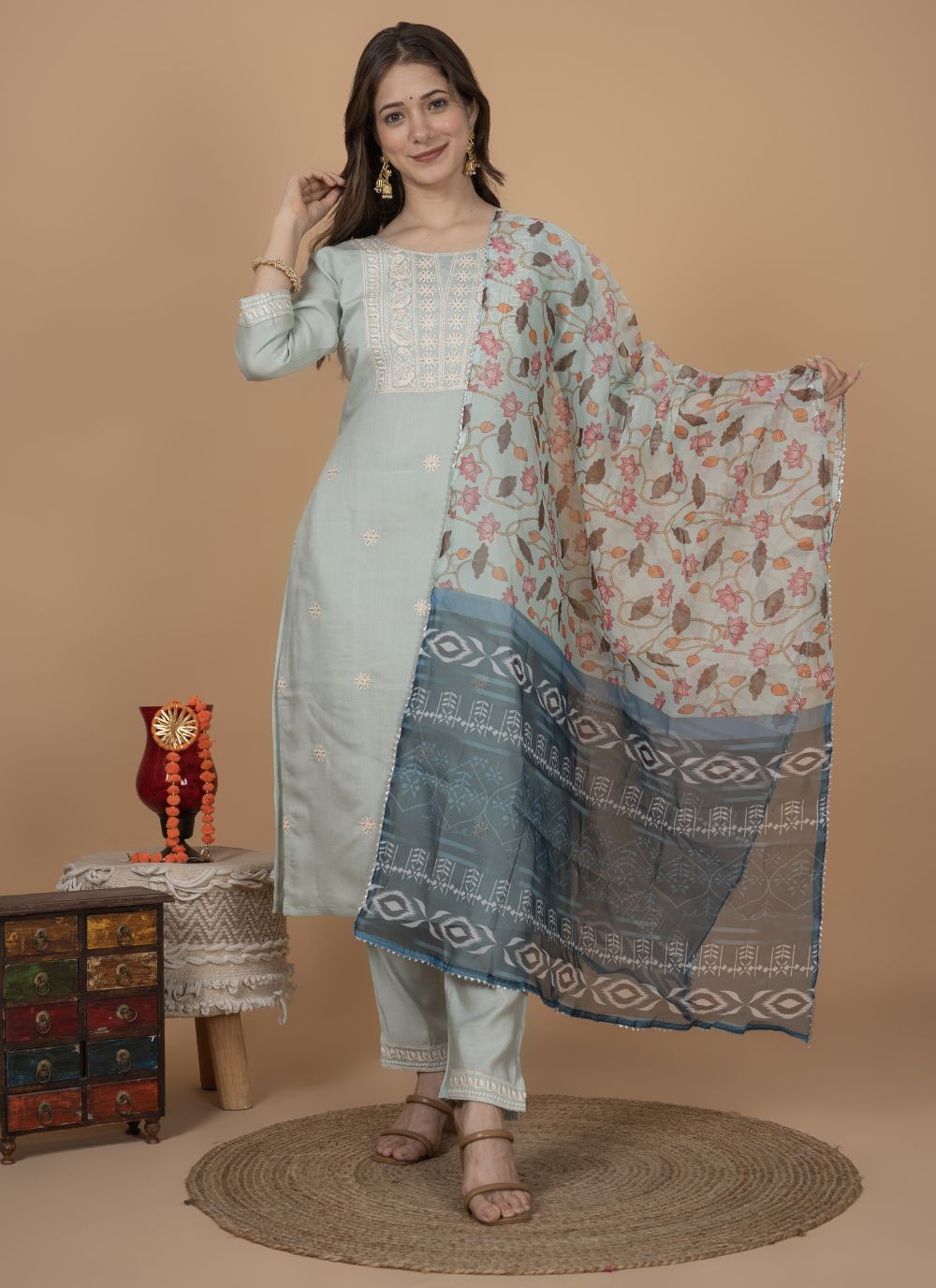 Cotton Salwar Suit - T1763