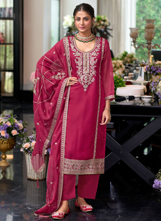 Organza Salwar Suit - T4003