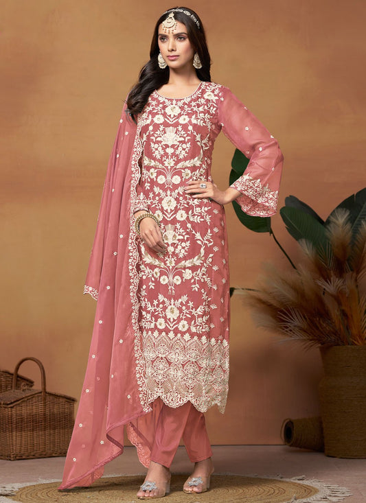 Organza Salwar Suit - T2628