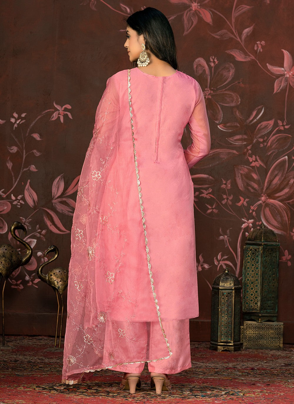 Organza Salwar Suit - T1978