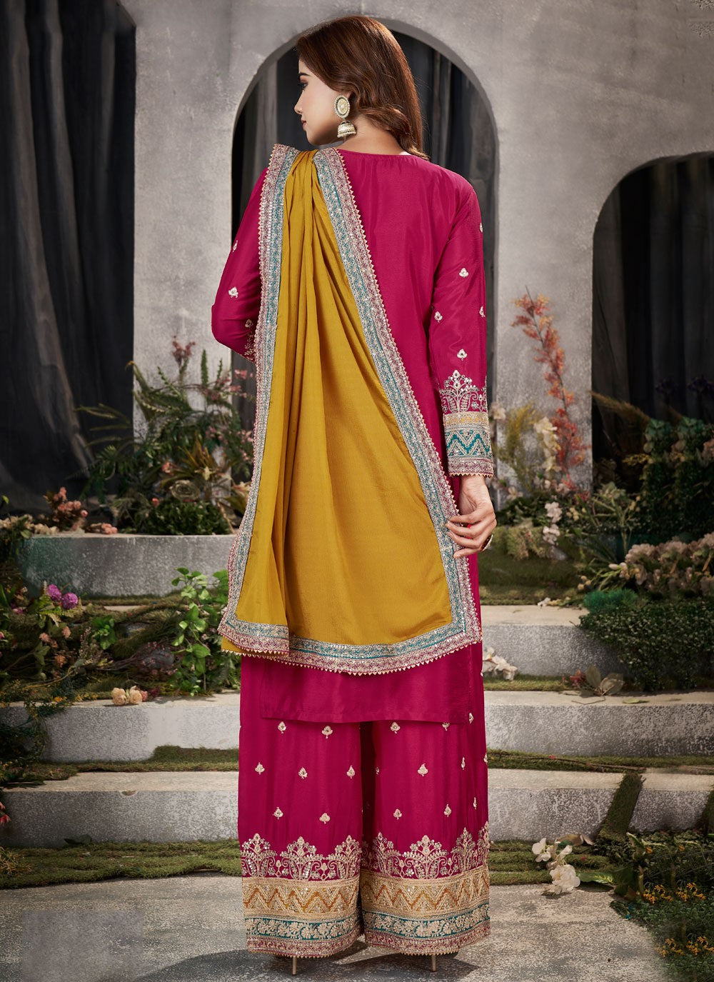 Chinon Salwar Suit - T1820