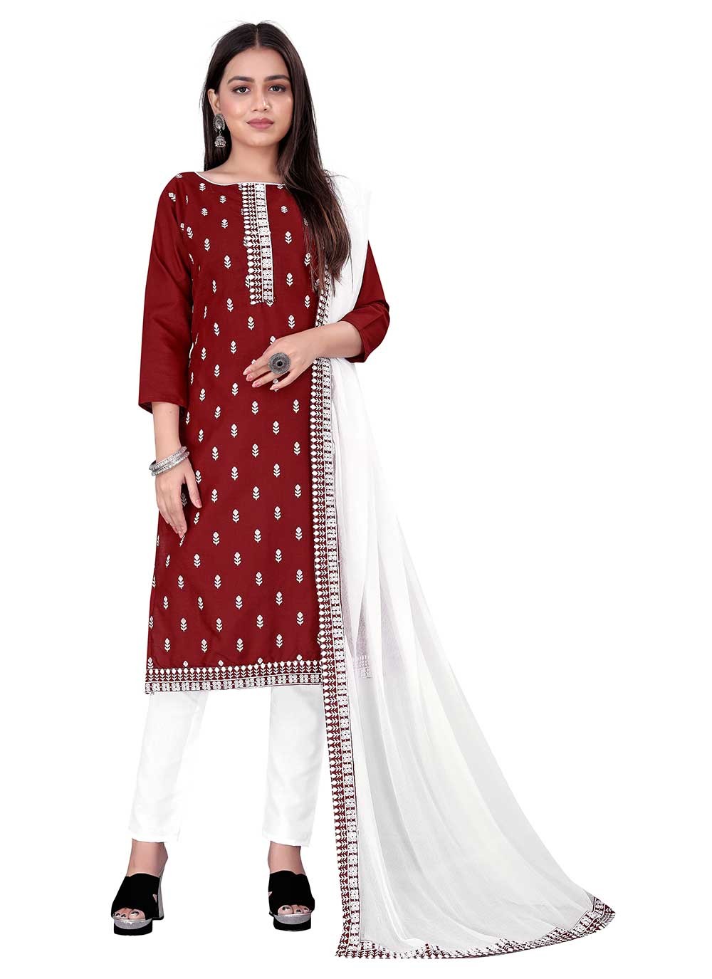 Cotton Salwar Suit - T788