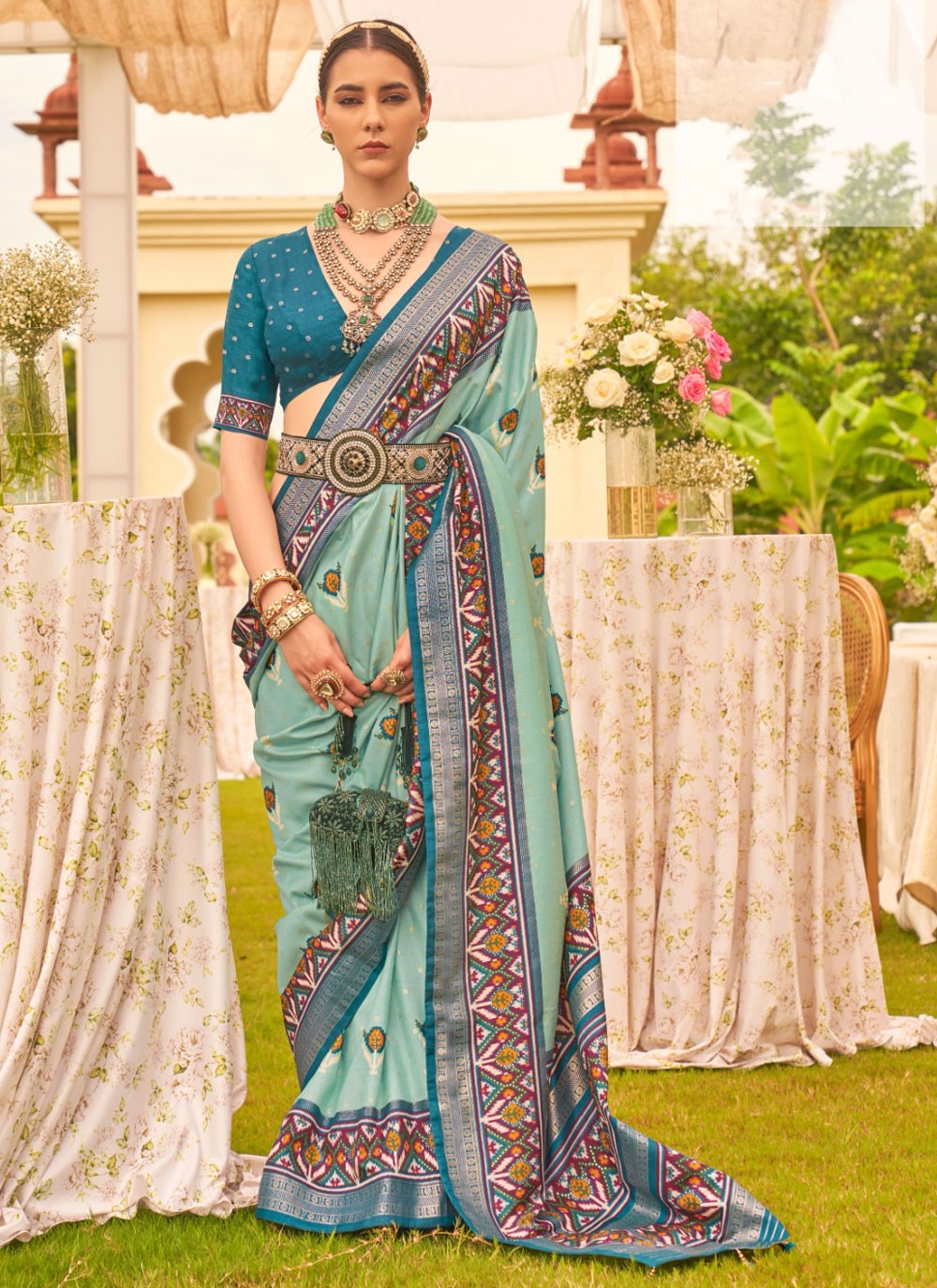 Classic Patola Print Patola Silk Saree - S4138