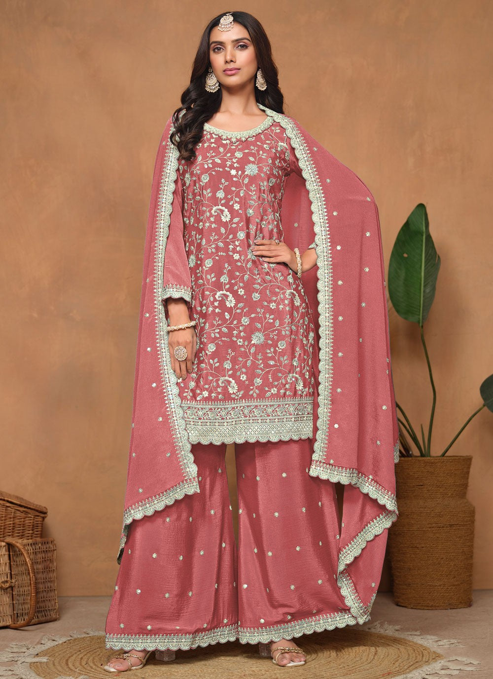 Chinon Salwar Suit - T3236