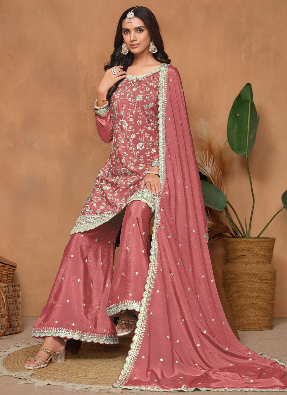 Chinon Salwar Suit - T3236