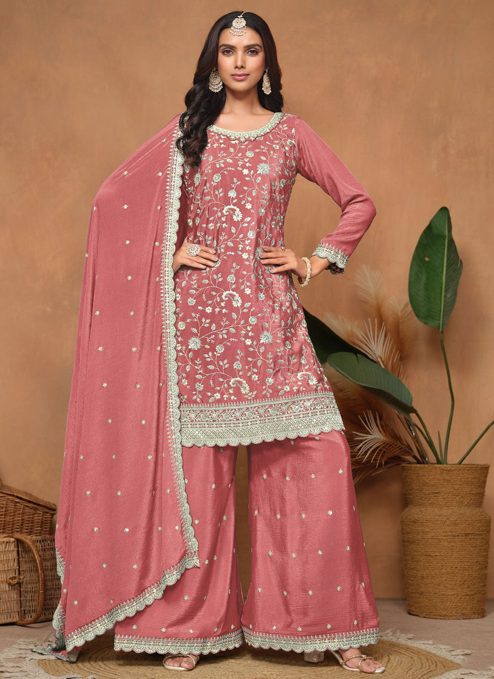 Chinon Salwar Suit - T3236