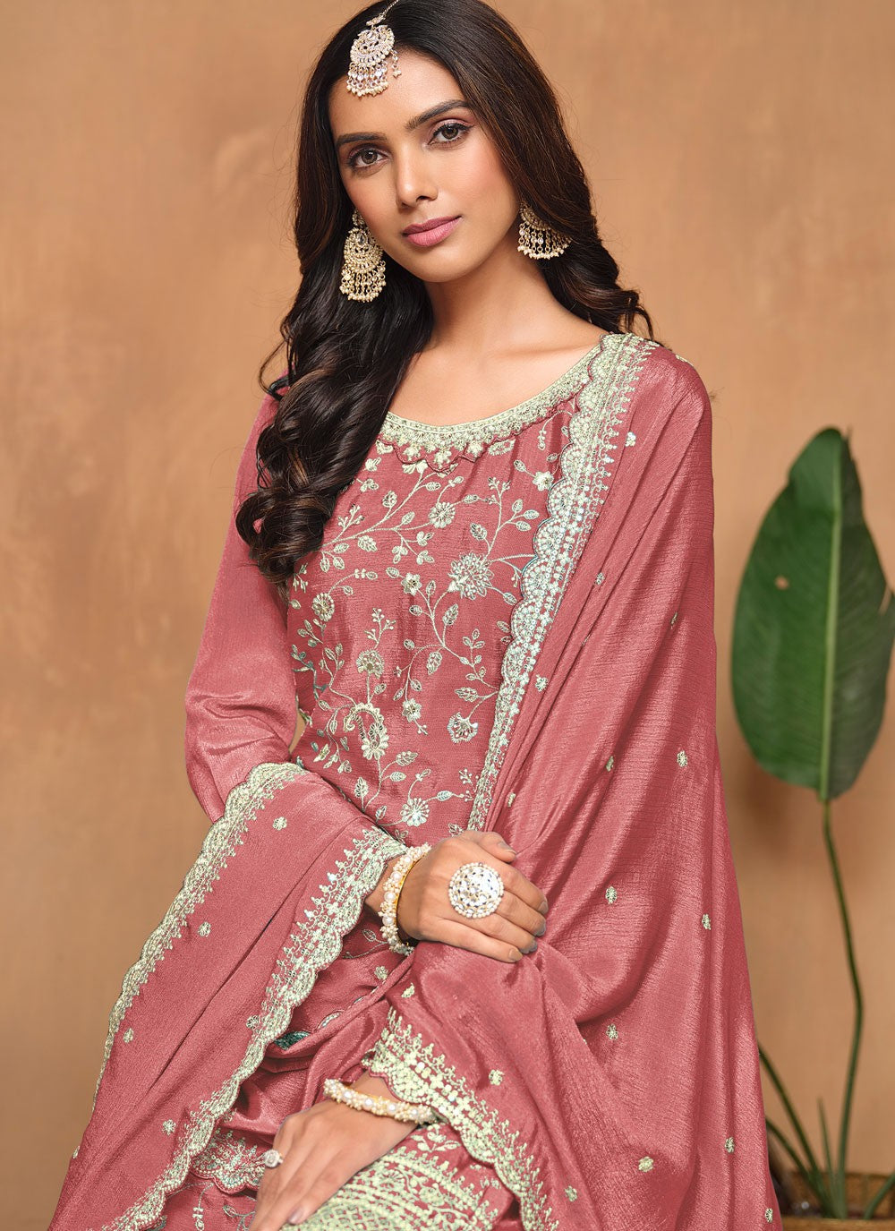 Chinon Salwar Suit - T3236