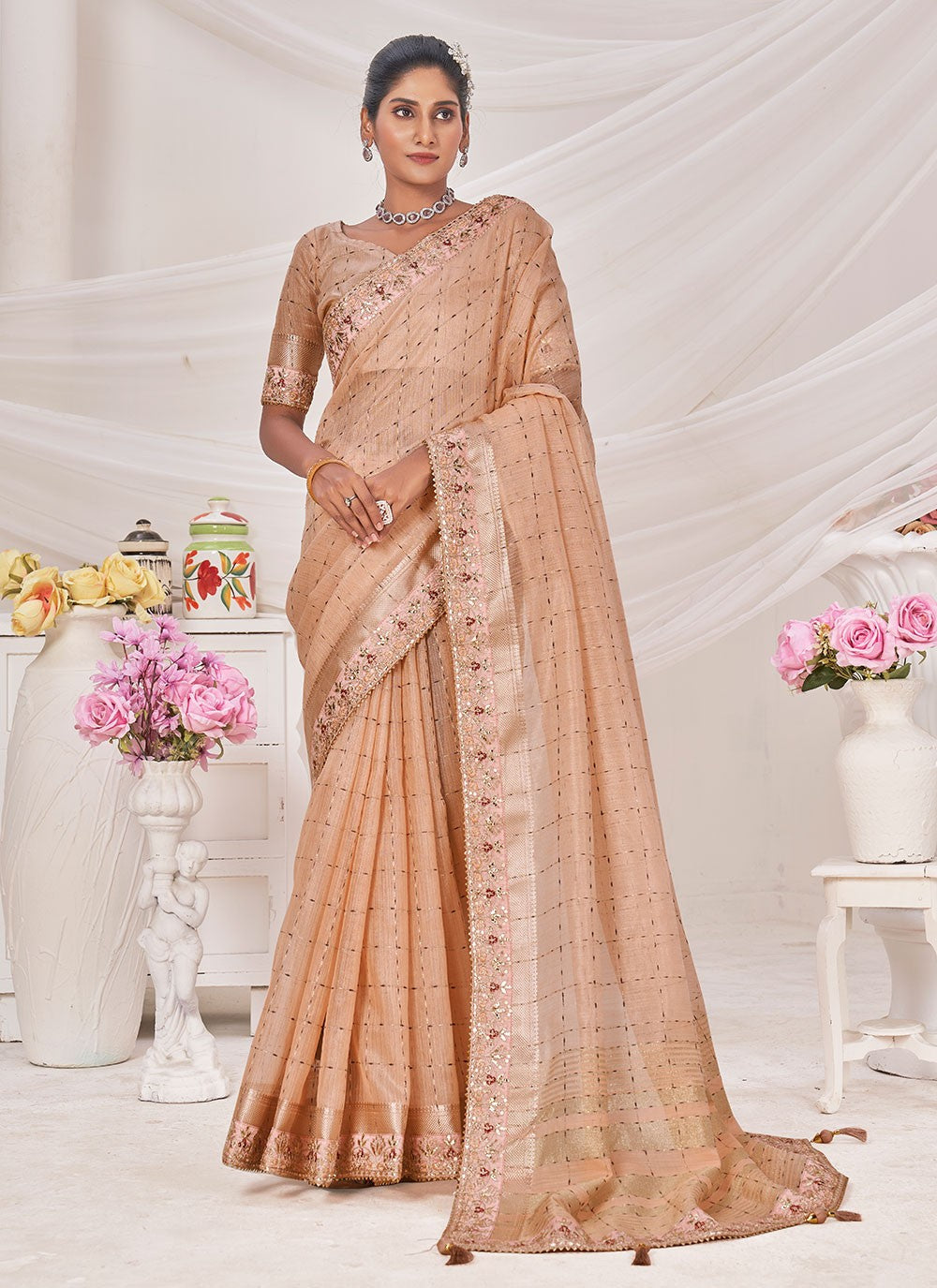 Classic Zari Banarasi Silk Saree - S6811