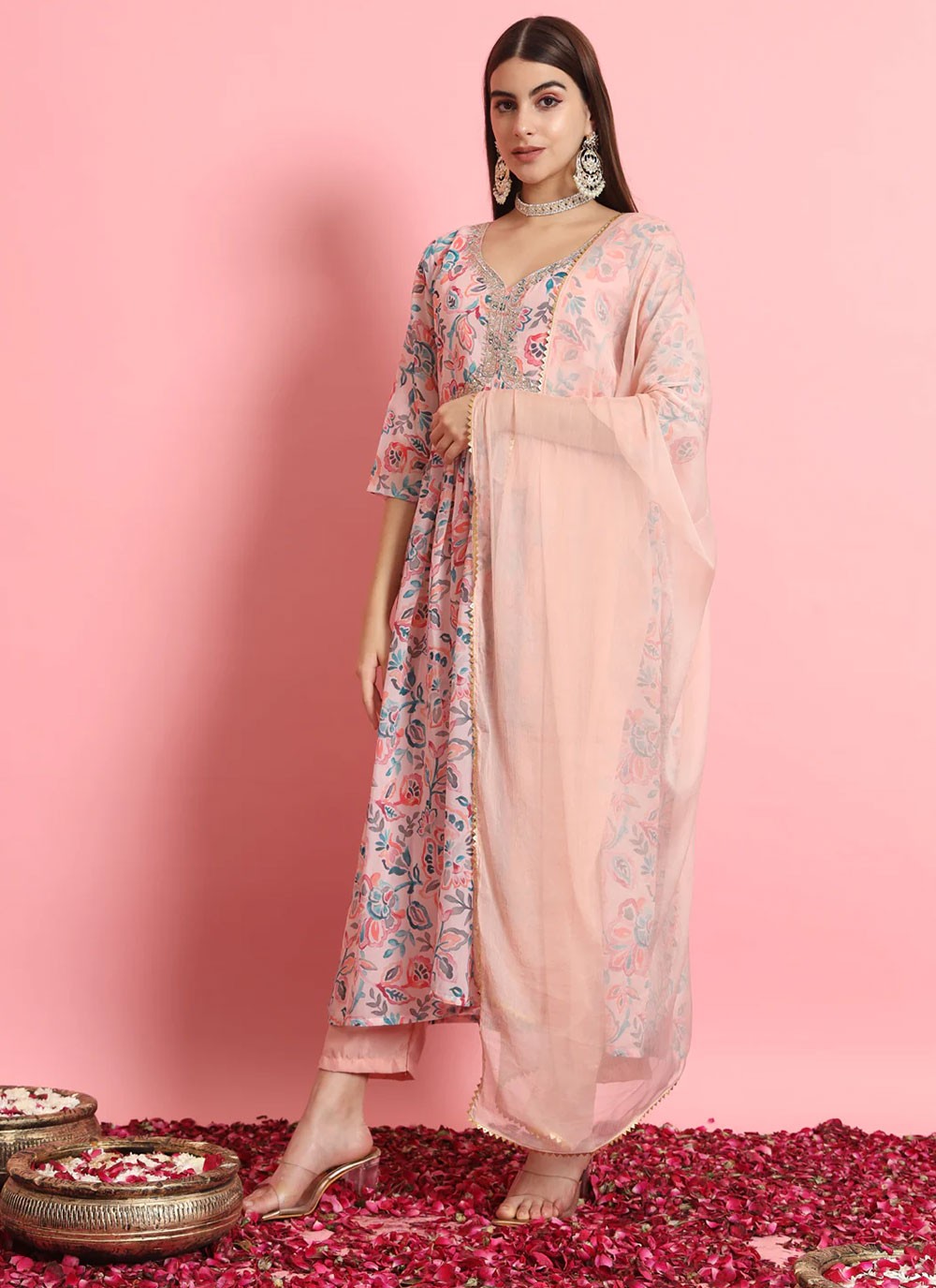 Georgette Salwar Suit - T1890